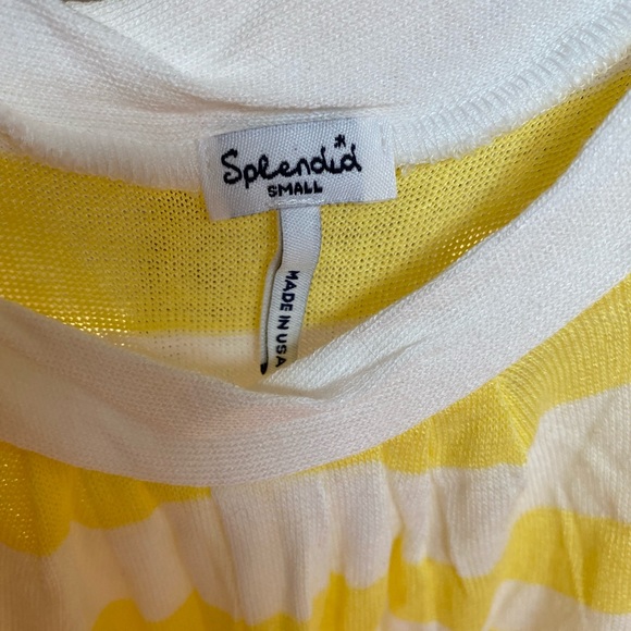 Yellow White Striped Tank - Picture 5 of 5